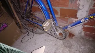 Bicicleta BH antigua varillas