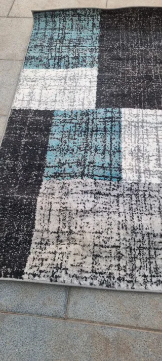 Alfombra moderna geométrica