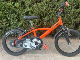 Bicicleta infantil B-Twin naranja