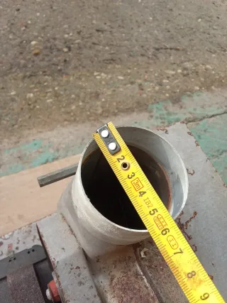 Extractor humos caldera Inmergas