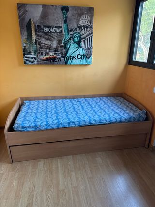 Cama nido con 2 colchones