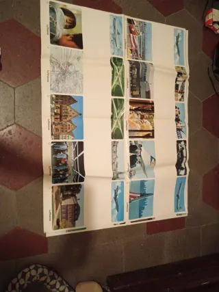 2 pezzi Poster Lufthansa