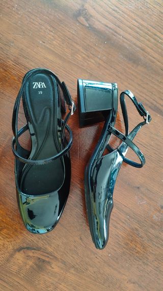 Scarpe Mary Jane Zara Nere Tg. 39