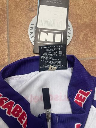 Maillot Ciclismo Isabel Talla M