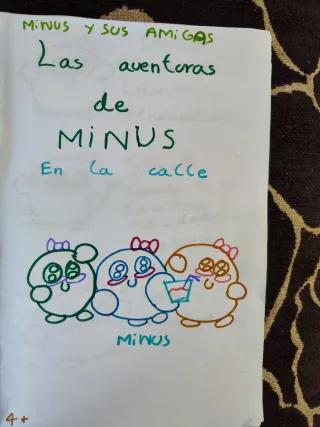 Libro infantil Minus y sus amigas 4+