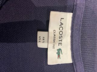 Lote Camisa Ralph Lauren y Polo Lacoste Azul L