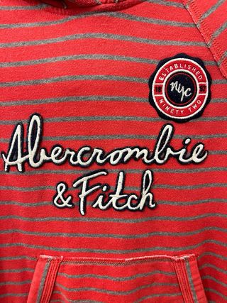 Felpa Abercrombie & Fitch Stile NYC Vintage