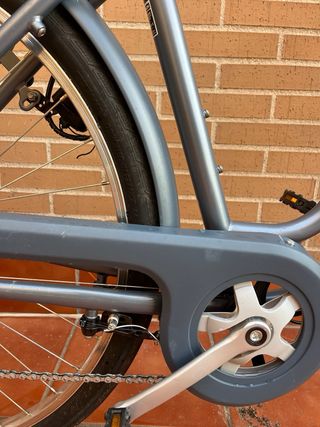 Bicicleta Paseo Btwin Gris