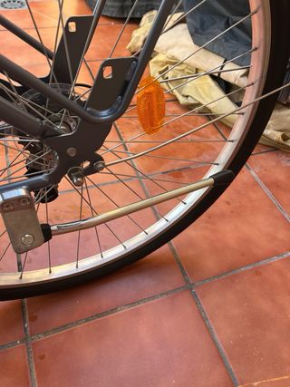 Bicicleta Paseo Btwin Gris