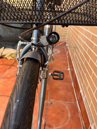 Bicicleta Paseo Btwin Gris