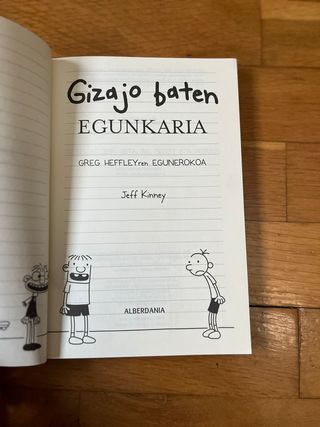 Gizajo baten egunkaria 1 (Greg)