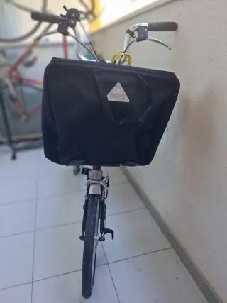 Bicicleta Plegable Brompton Roja