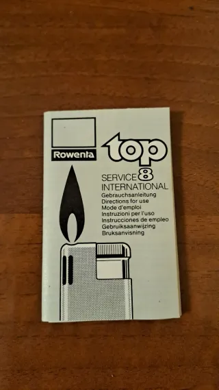 Accendino Rowenta Argento