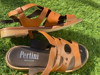 Sandalias Piel Pertini Talla 38