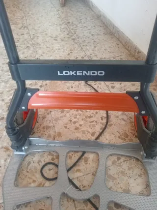 Carretilla plegable LOKENDO naranja