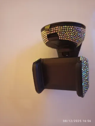 Supporto auto cellulare brillantini