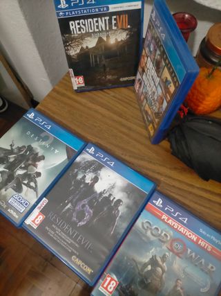 6 Giochi PS4: Resident Evil, Destiny, God of War