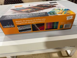 Maletín de Pinturas Crealando 174 Piezas