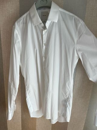 Camisa de vestir Calvin Klein blanca (1 SOLO USO)