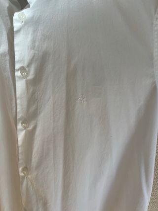 Camisa de vestir Calvin Klein blanca (1 SOLO USO)