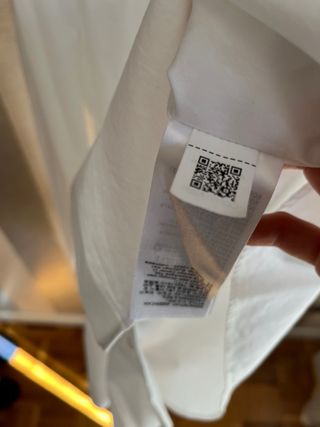 Camisa de vestir Calvin Klein blanca (1 SOLO USO)