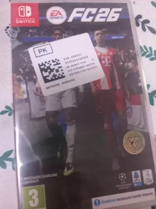 FC 26 Nintendo Switch Gioco Calcio nuovo imballato