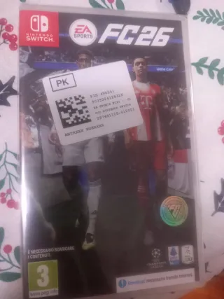 FC 26 Nintendo Switch Gioco Calcio nuovo imballato