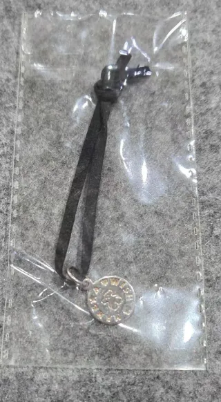 Colgante Tous Plata y Cordón Negro