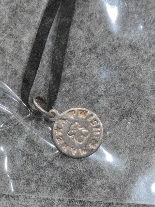 Colgante Tous Plata y Cordón Negro