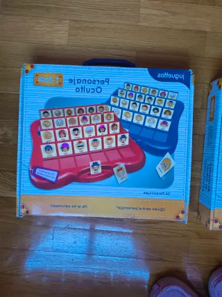 Juegos de mesa Personaje Oculto y Encuentra el Dib