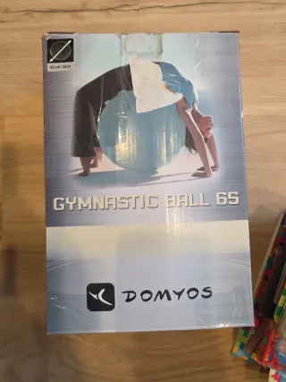 Pelota Gimnasia PVC Azul 65cm