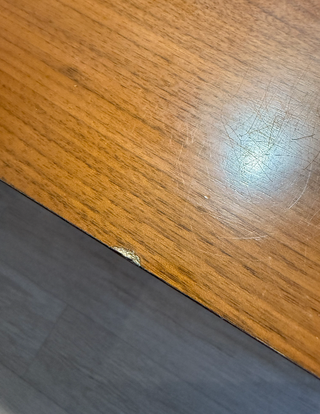 Mesa de comedor extensible madera 140x90cm