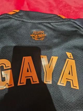 Camiseta Valencia CF Puma Talla M Negra