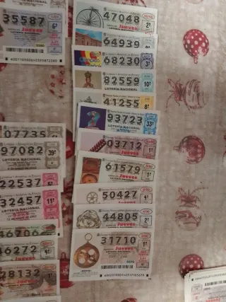 Lote 29 décimos Lotería Nacional