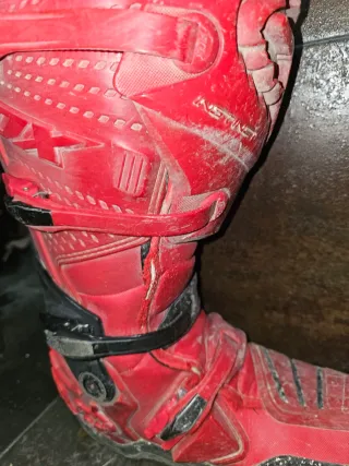 Botas Motocross Fox Instinct Rojas