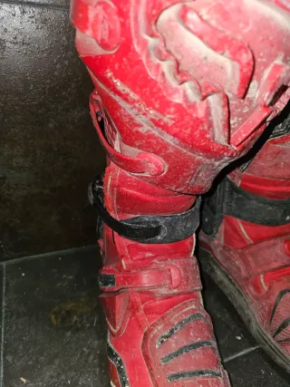 Botas Motocross Fox Instinct Rojas