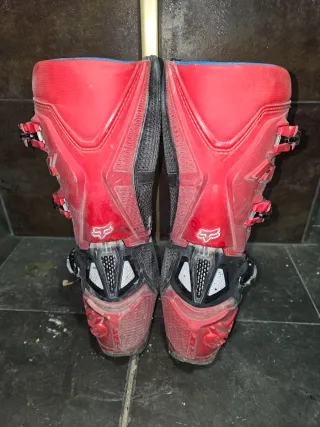 Botas Motocross Fox Instinct Rojas