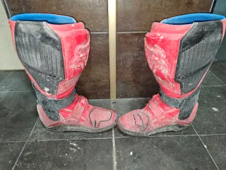 Botas Motocross Fox Instinct Rojas