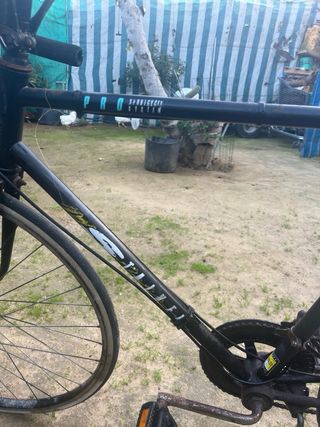 Bicicleta de carretera antigua