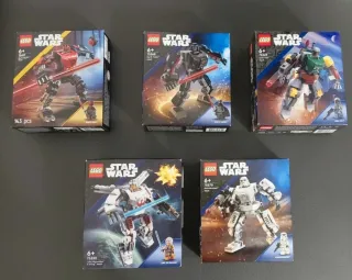Lego Star Wars Mech Set (5 Pezzi)