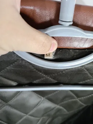 Cappotto in Pelle Vintage Marrone