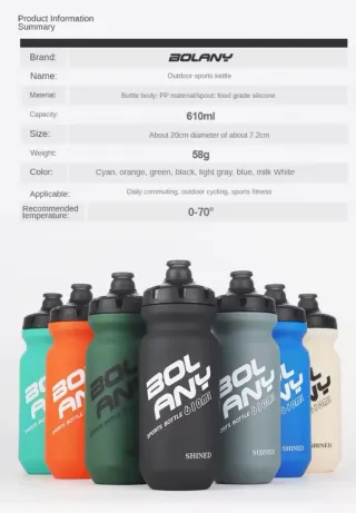 NUEVA Botella deportiva ciclismo 610ml