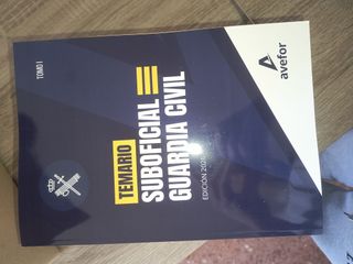 Temario ascenso suboficial Guardia Civil. Avefor.