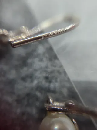 Pendientes Tous Oso Perla Plata