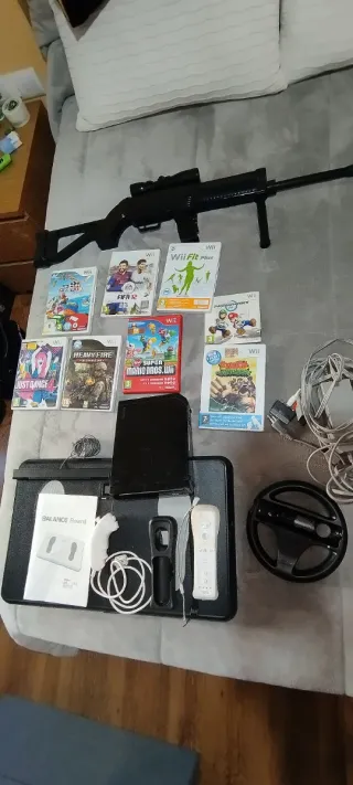 Nintendo Wii con accessori e giochi
