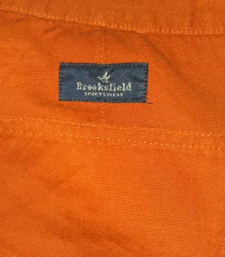 Pantaloni Brooksfield Arancioni