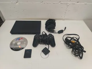 PlayStation 2 PS2 Nera + Gran Turismo 3