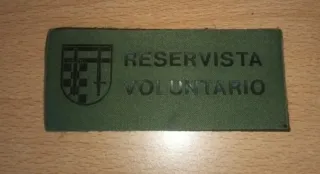 Cinta Reservista Voluntario Antigua