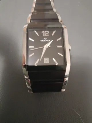 Reloj Viceroy Negro y Plateado