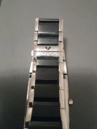 Reloj Viceroy Negro y Plateado